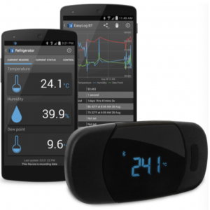 Monitor de temperatura y humedad bluetooth